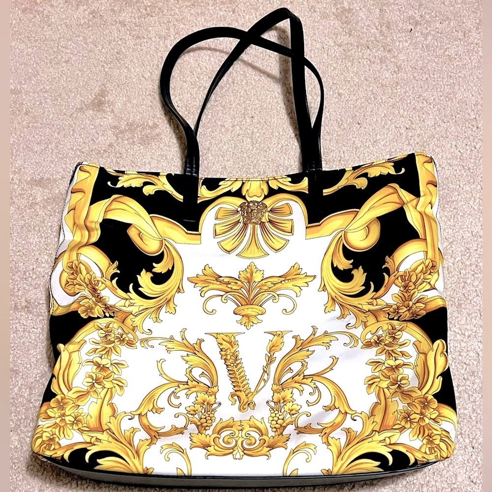 Nylon Versace Tote Bag
